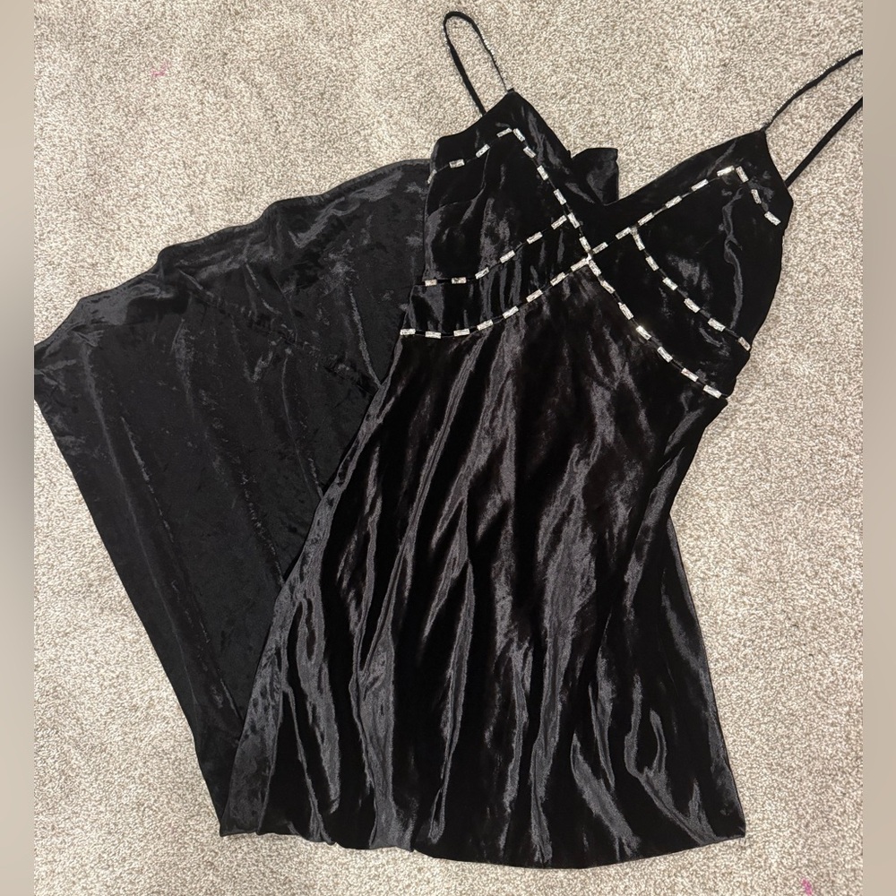LoveShackFancy Corrino Velvet Dress NWT - Picture 2 of 16
